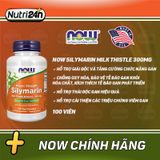  NOW SILYMARIN MILK THISTLE 300MG 100 VIÊN 