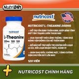  NUTRICOST L-THEANINE 200MG 120 VIÊN 