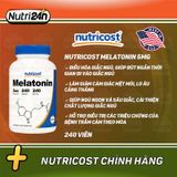  NUTRICOST MELATONIN 5MG 240 VIÊN 