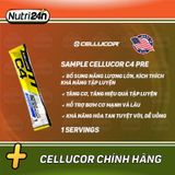  SAMPLE CELLUCOR C4 PRE 1 SERVINGS 