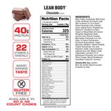  SAMPLE LEAN BODY VỊ CHOCOLATE 79G 