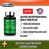  SCITEC NUTRITION MEGA DAILY ONE PLUS 60 VIÊN 