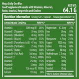  SCITEC NUTRITION MEGA DAILY ONE PLUS 60 VIÊN 