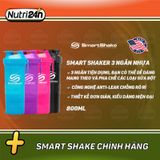  Smart Shaker 3 ngăn nhựa 800ml 