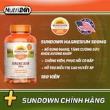  Sundown Magnesium 500MG - 180 viên 