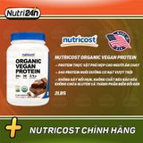  NUTRICOST ORGANIC VEGAN PROTEIN 2LBS 