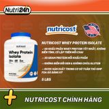  NUTRICOST WHEY PROTEIN ISOLATE 5LBS 