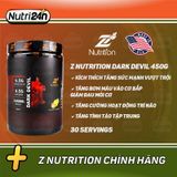  Z NUTRITION DARK DEVIL 450GRAM 30 SERVINGS 