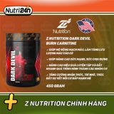  Z NUTRITION DARK DEVIL BURN CARNITINE 450 GRAM 