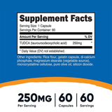  NUTRICOST TUDCA 250MG 60 VIÊN 