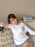  SWEATSHIRT GROWTH MINDSET CLUB - WHITE 