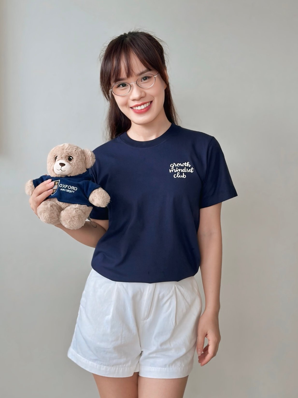  ÁO PHÔNG GROWTH MINDSET CLUB - NAVY 
