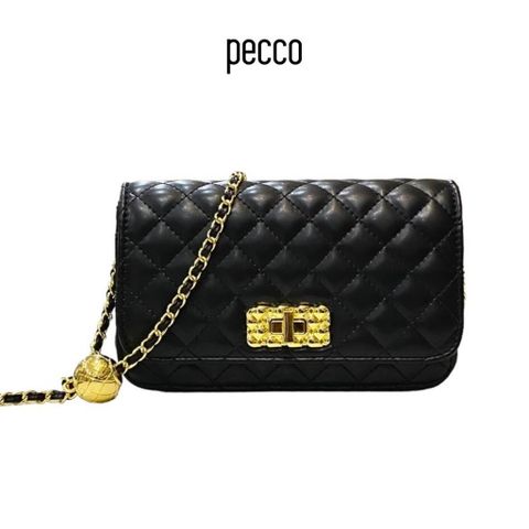  Túi xách nữ đeo vai PECCO sang trọng da pu cao cấp PE0123007 