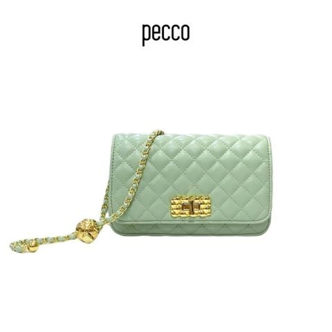  Túi xách nữ đeo vai PECCO sang trọng da pu cao cấp PE0123007 