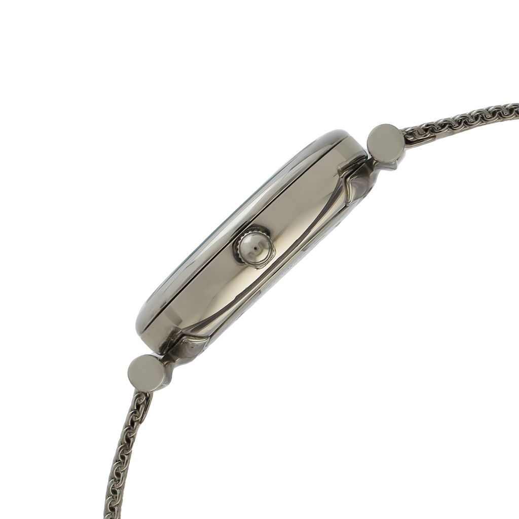 Đồng hồ nữ Fossil CARLIE MINI, mặt bằng xà cừ 29mm, vỏ thép không gỉ ES4432 - màu bạc