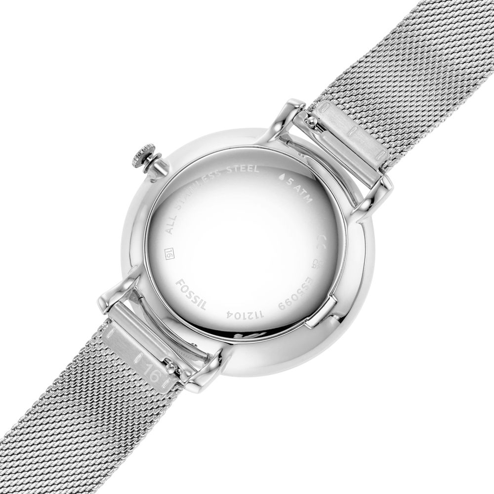  Đồng hồ nữ Fossil Jacqueline dây thép không gỉ ES5099 - màu bạc 