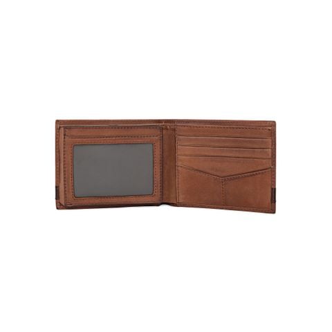 Ví da Nam Fossil Quinn màu Nâu ML3644200