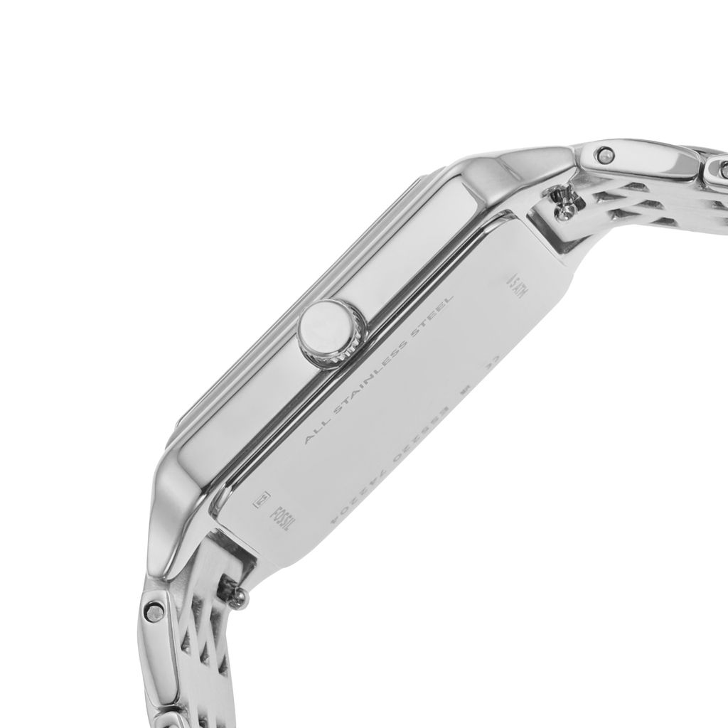 Đồng hồ nữ Fossil RAQUEL ES5221 dây Thép không gỉ màu Bạc mặt 23MM