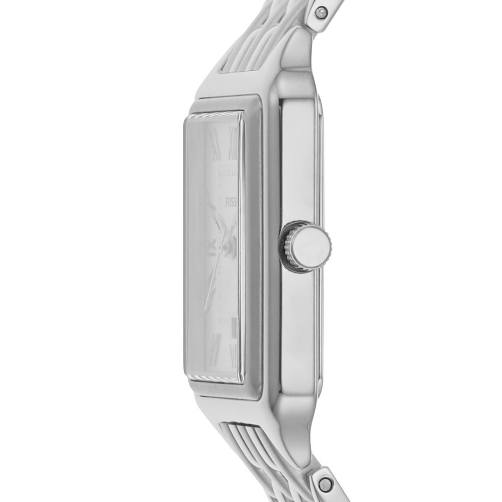 Đồng hồ nữ Fossil RAQUEL ES5221 dây Thép không gỉ màu Bạc mặt 23MM