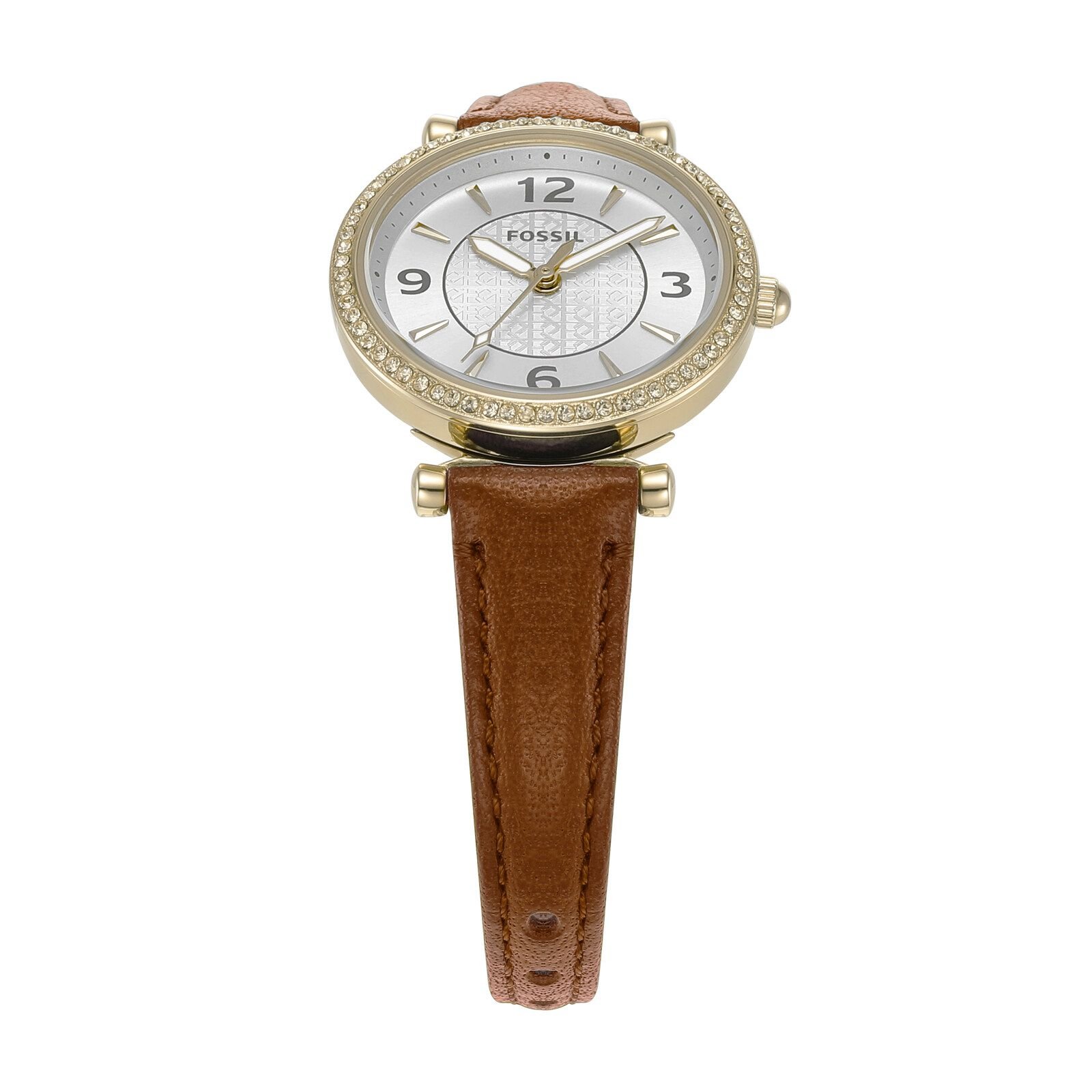  Đồng hồ nữ Fossil Carlie dây da ES5297 - màu nâu 