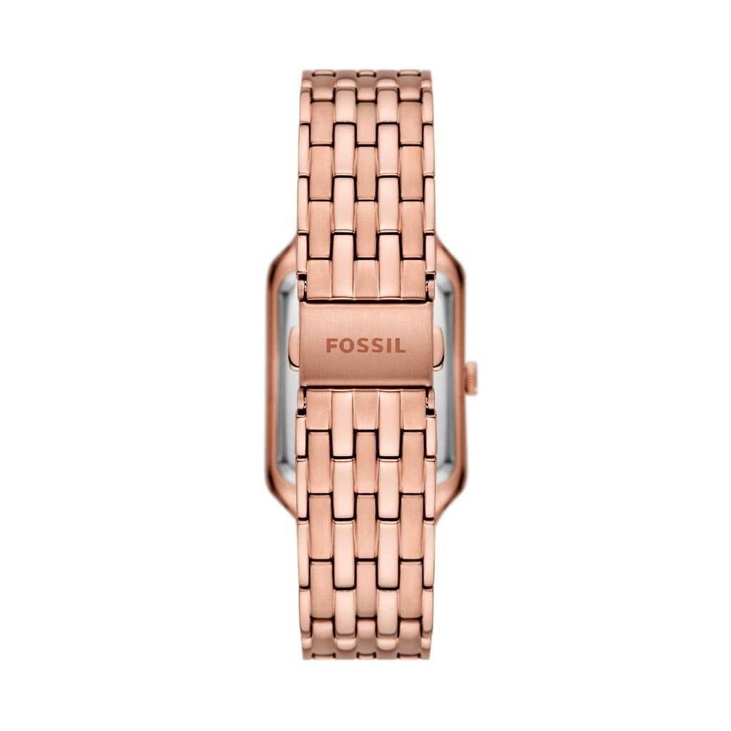 Đồng hồ nữ Fossil RAQUEL mặt xà cừ đen 26MM ES5323 màu ROSE GOLD