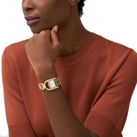 Đồng hồ nữ Fossil HARWELL ES5327 dây thép không gỉ-màu vàng
