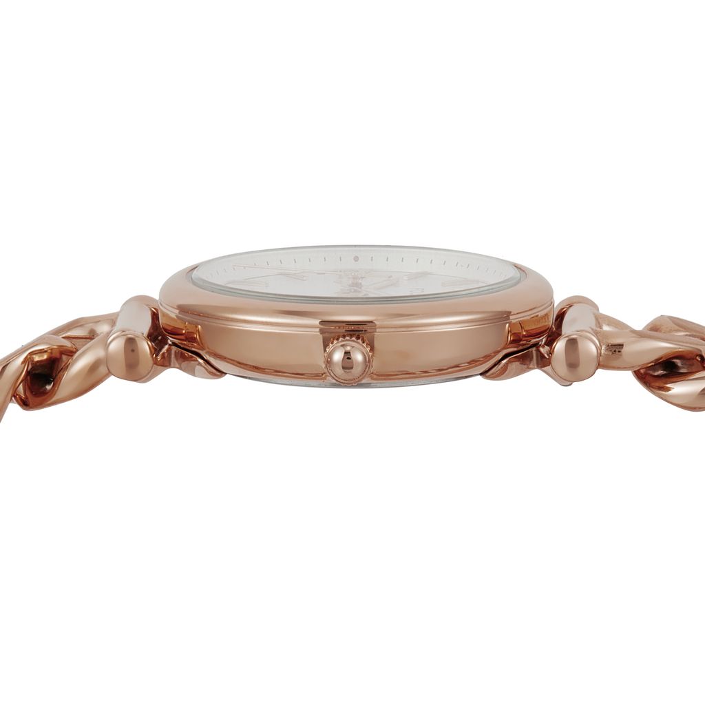 Đồng hồ nữ Fossil CARLIE ES5330 chính hãng, mặt 28MM - màu vàng hồng, kim dạ quang
