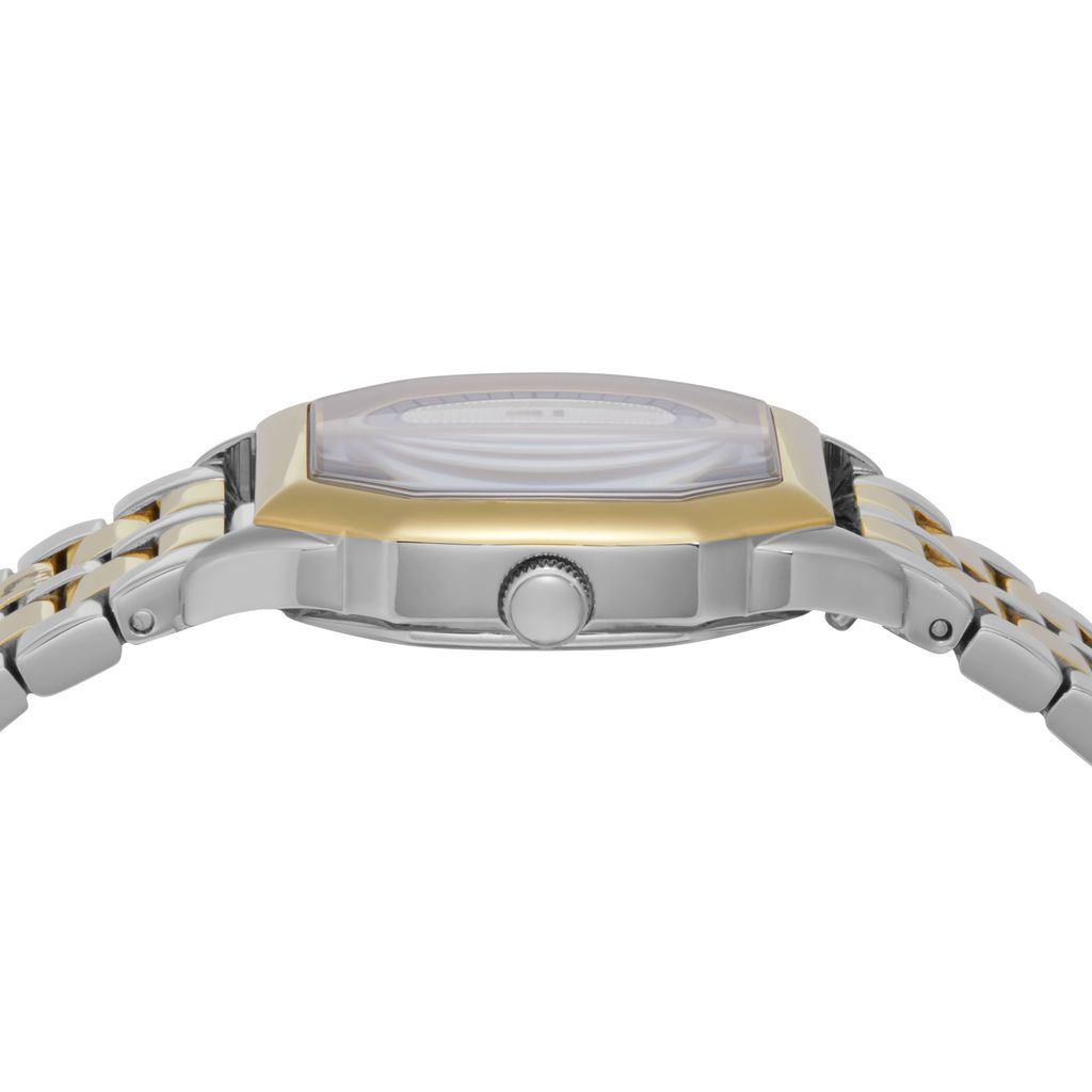 Đồng hồ nữ Fossil HARLOW Octagon dây thép không gỉ, mặt 27mm ES5362