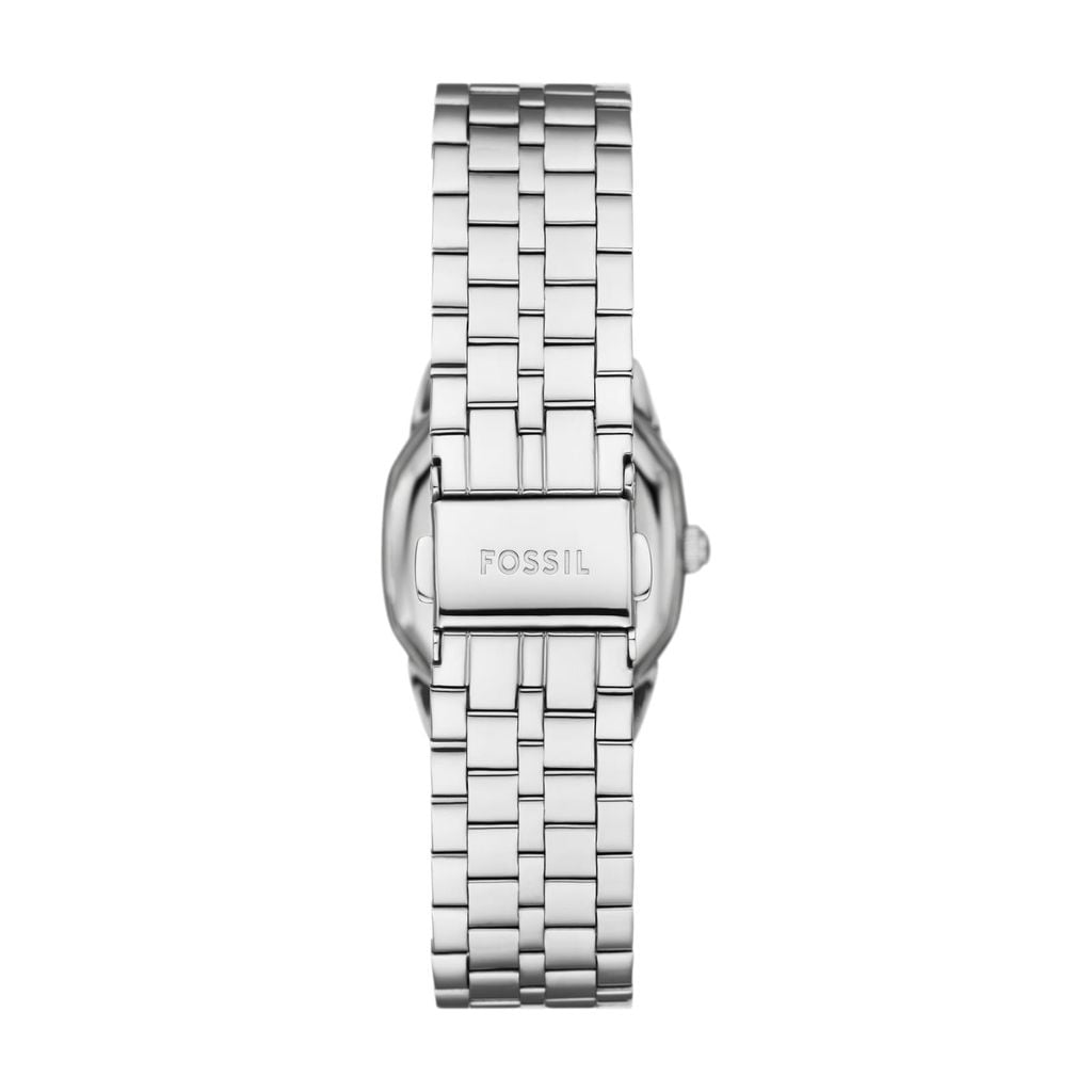 Đồng hồ nữ Fossil HARLOW OCTAGON 27MM màu bạc dây thép không gỉ ES5363