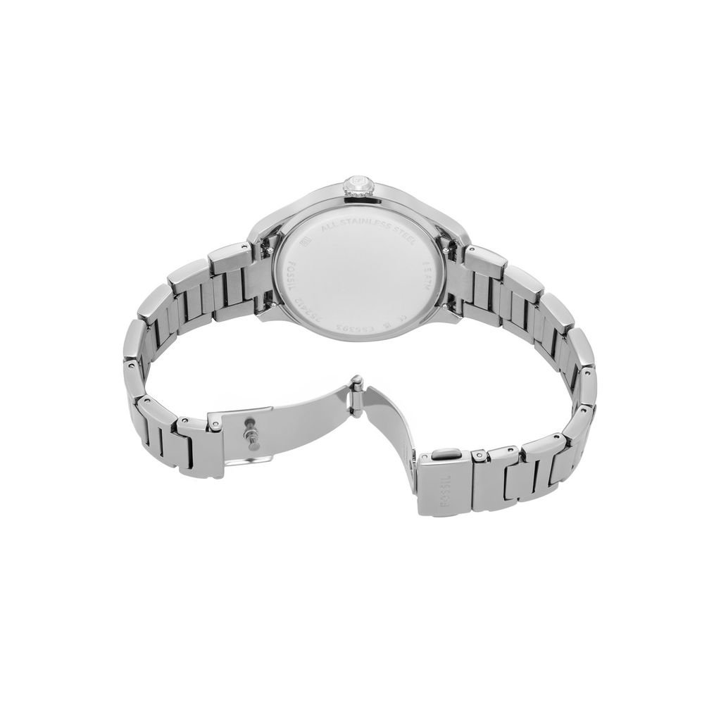 Đồng hồ nữ Fossil GILMORE dây thép không gỉ, mặt 38MM màu bạc, ES5393