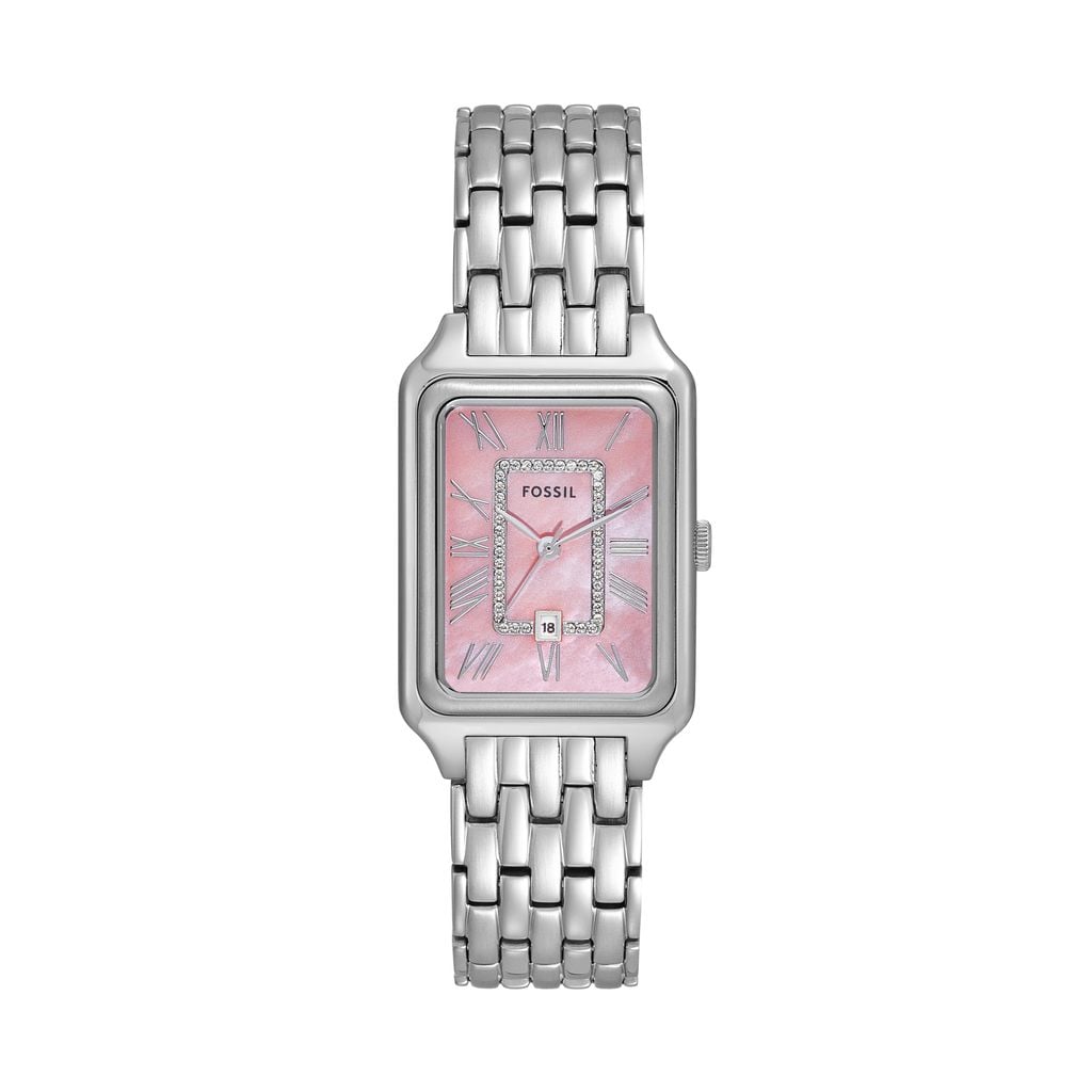 Đồng hồ nữ Fossil RAQUEL dây thép không gỉ, mặt 26MM, ES5401 - Valentine