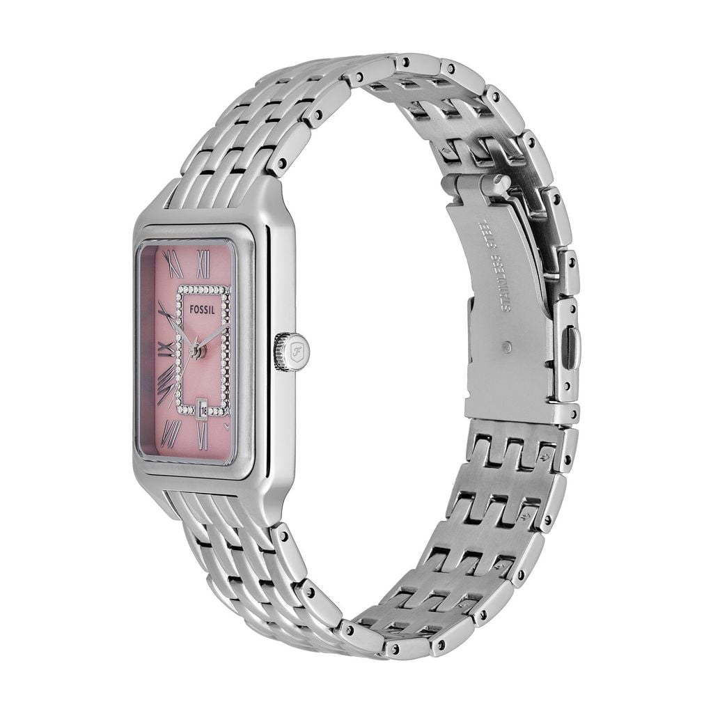 Đồng hồ nữ Fossil RAQUEL dây thép không gỉ, mặt 26MM, ES5401 - Valentine