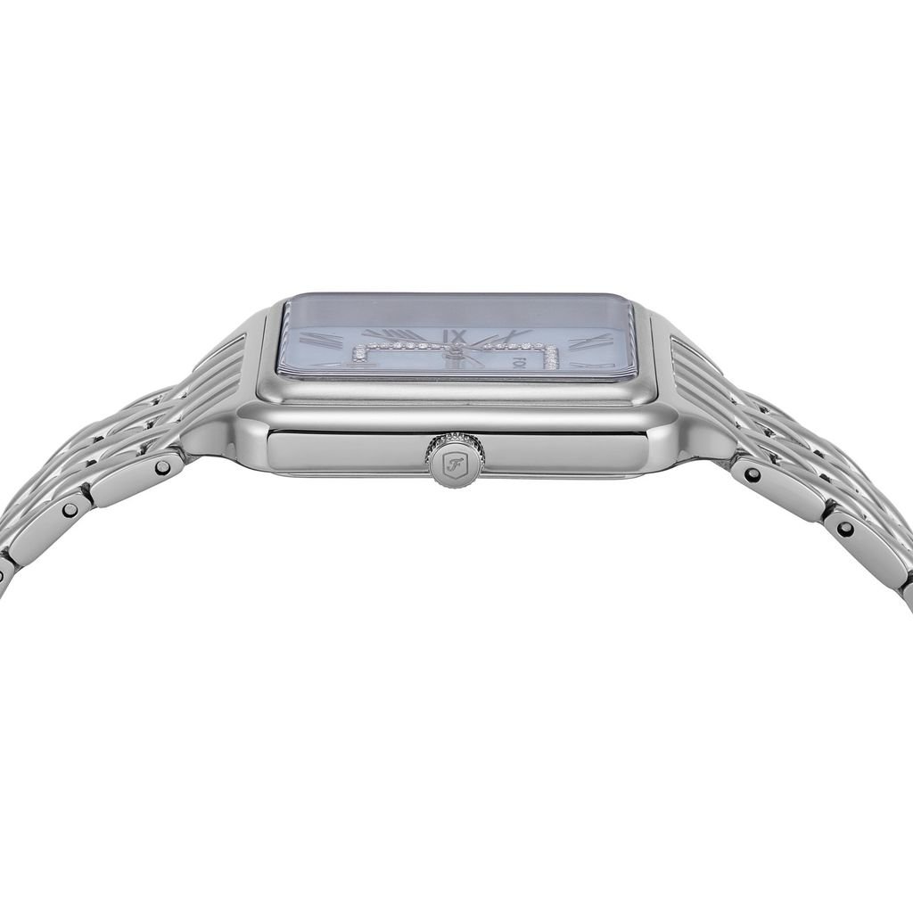 Đồng hồ nữ Fossil Raquel dây thép không gỉ, mặt xà cừ 26MM, ES5402