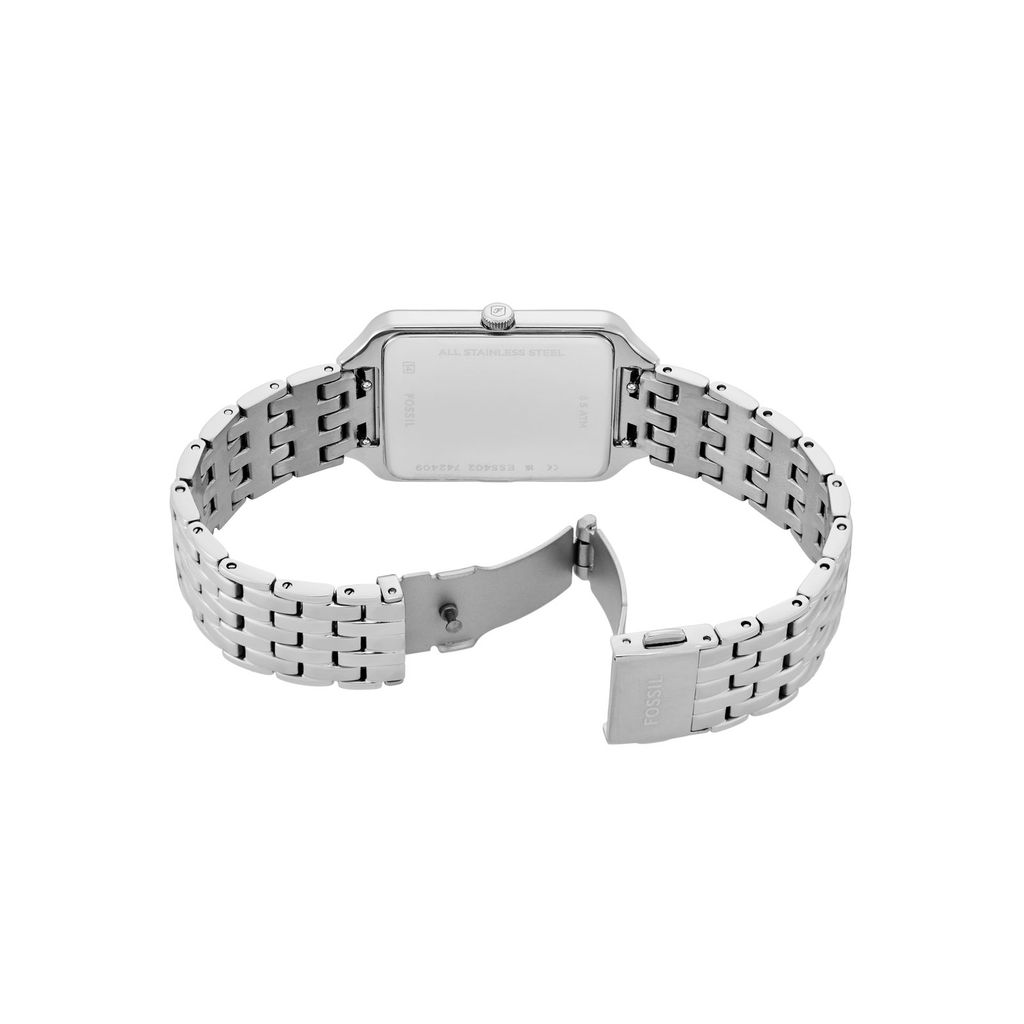 Đồng hồ nữ Fossil Raquel dây thép không gỉ, mặt xà cừ 26MM, ES5402