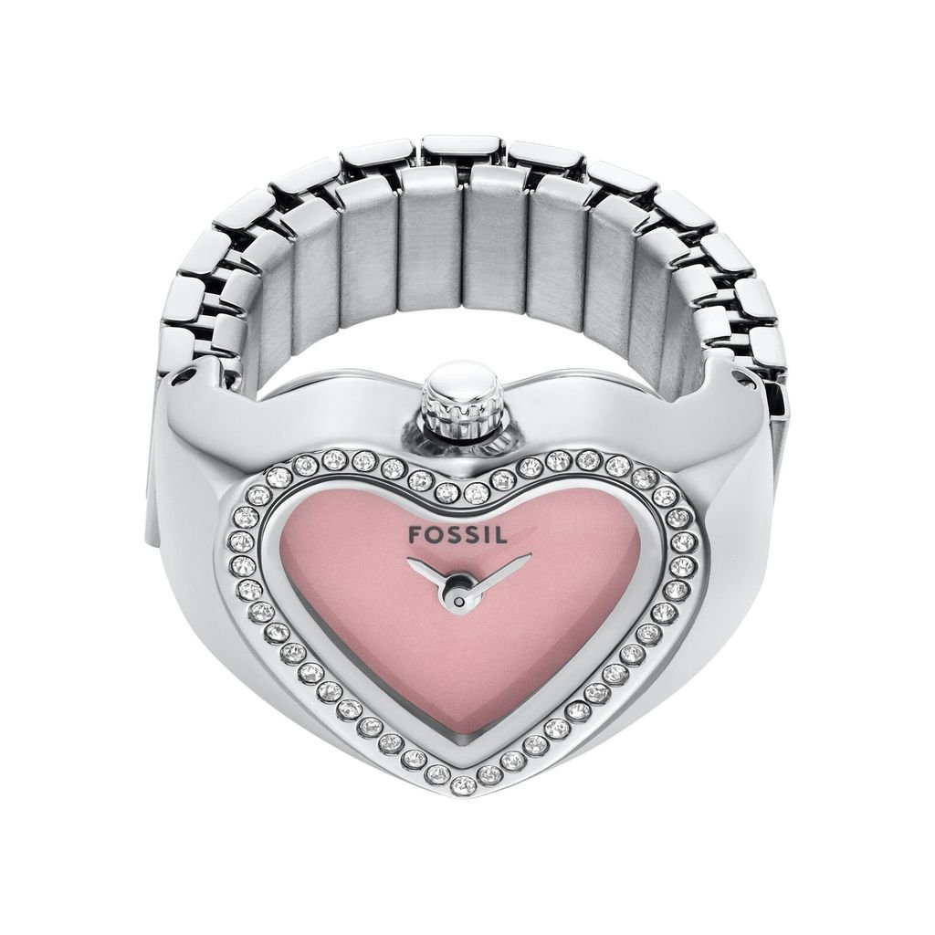 Nhẫn đồng hồ nữ Fossil WATCH RING dây thép không gỉ, mặt 18MM, ES5408 - Valentine