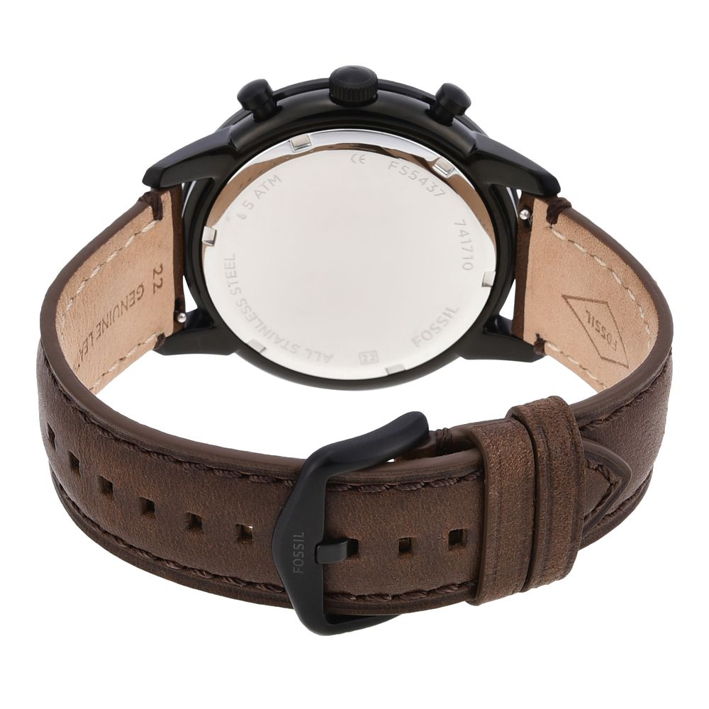  Đồng hồ nam Fossil 44MM TOWNSMAN dây da FS5437- màu nâu 