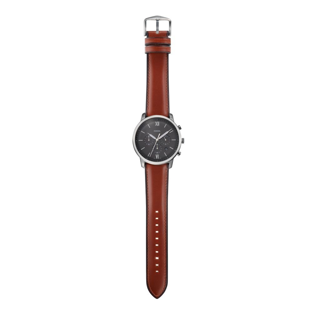 Đồng hồ nam Fossil Neutra dây da, mặt 44 MM, màu nâu, FS5512