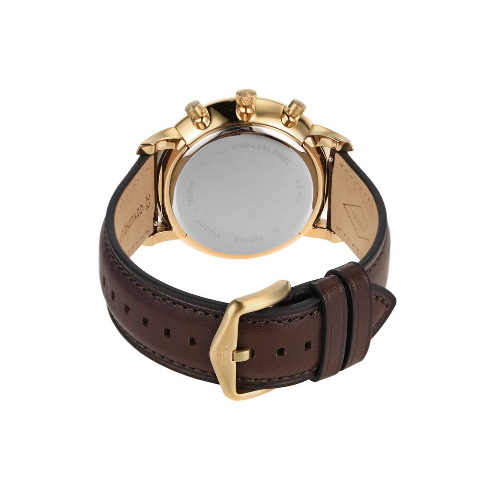 Đồng hồ nam Fossil Neutra Chrono FS5763 - nâu, mặt 44mm