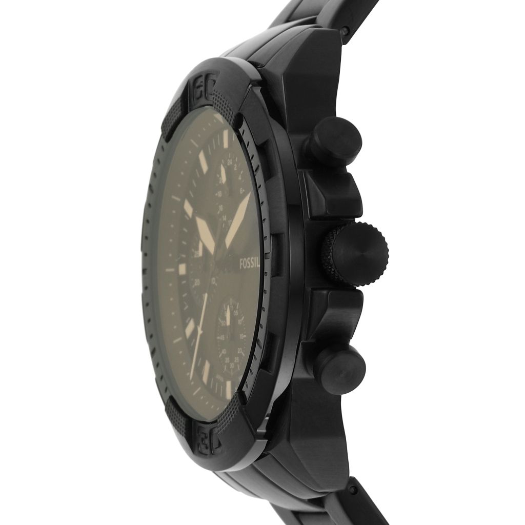 Đồng hồ nam Fossil Bronson dây kim loại, mặt 44 MM, màu đen, FS5851