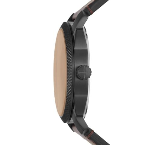 Đồng hồ nam Fossil Machine dây da, mặt 42 MM, màu nâu, FS5901
