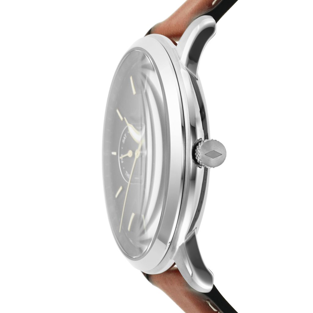 Đồng hồ nam Fossil Neutra Minimalist dây da, mặt 42 MM, màu nâu, FS5903