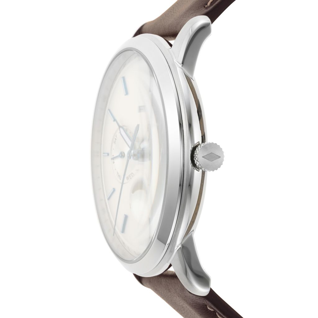 Đồng hồ nam Fossil Neutra Minimalist dây da, mặt 42 MM, màu nâu, FS5905
