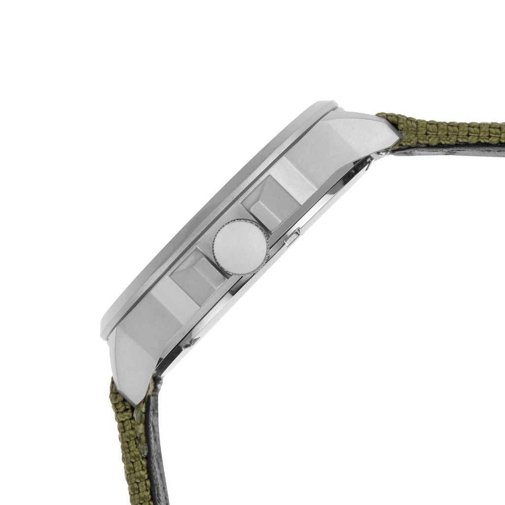 Đồng hồ nam Fossil Bronson dây nylon, mặt 40 MM, màu xanh lá, FS5918