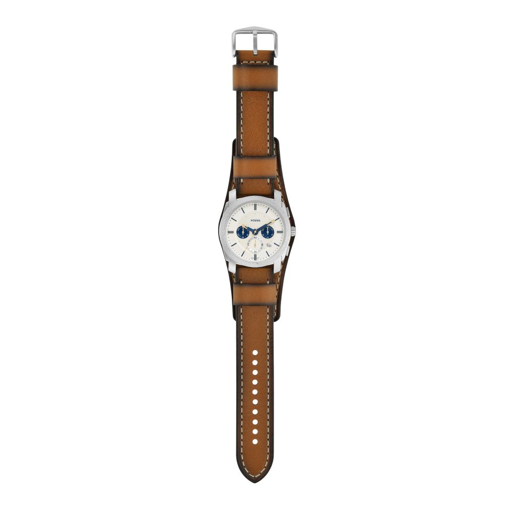 Đồng hồ nam Fossil Machine Chronograph dây da thật, mặt 42 MM, màu nâu, FS5922