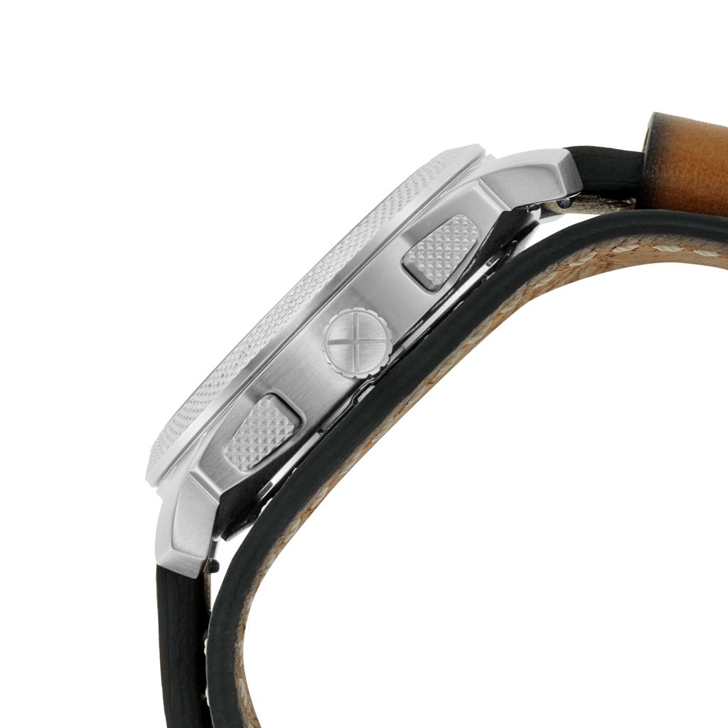 Đồng hồ nam Fossil Machine Chronograph dây da thật, mặt 42 MM, màu nâu, FS5922