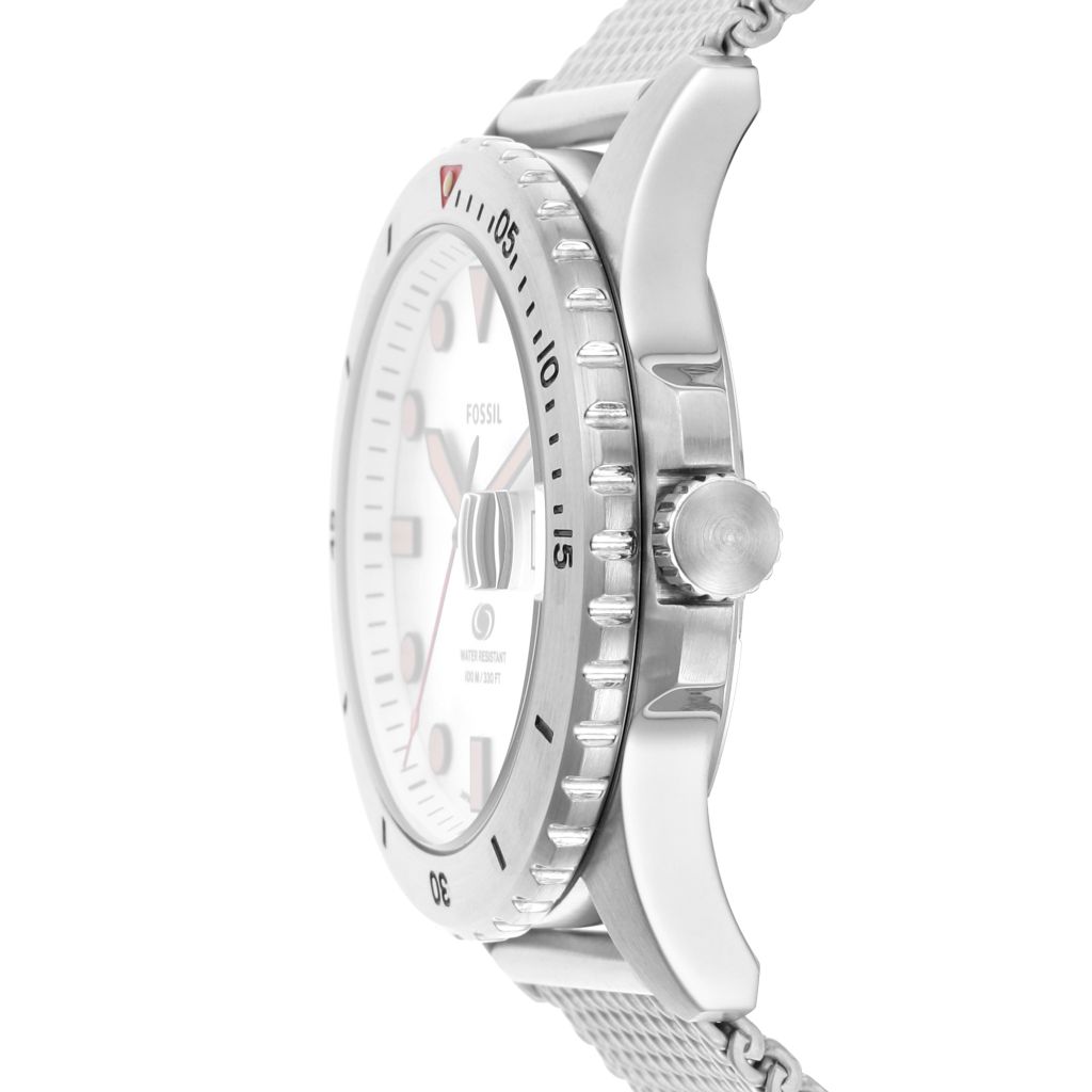 Đồng hồ nam Fossil Fossil Blue dây kim loại, mặt 42 MM, màu bạc, FS5948