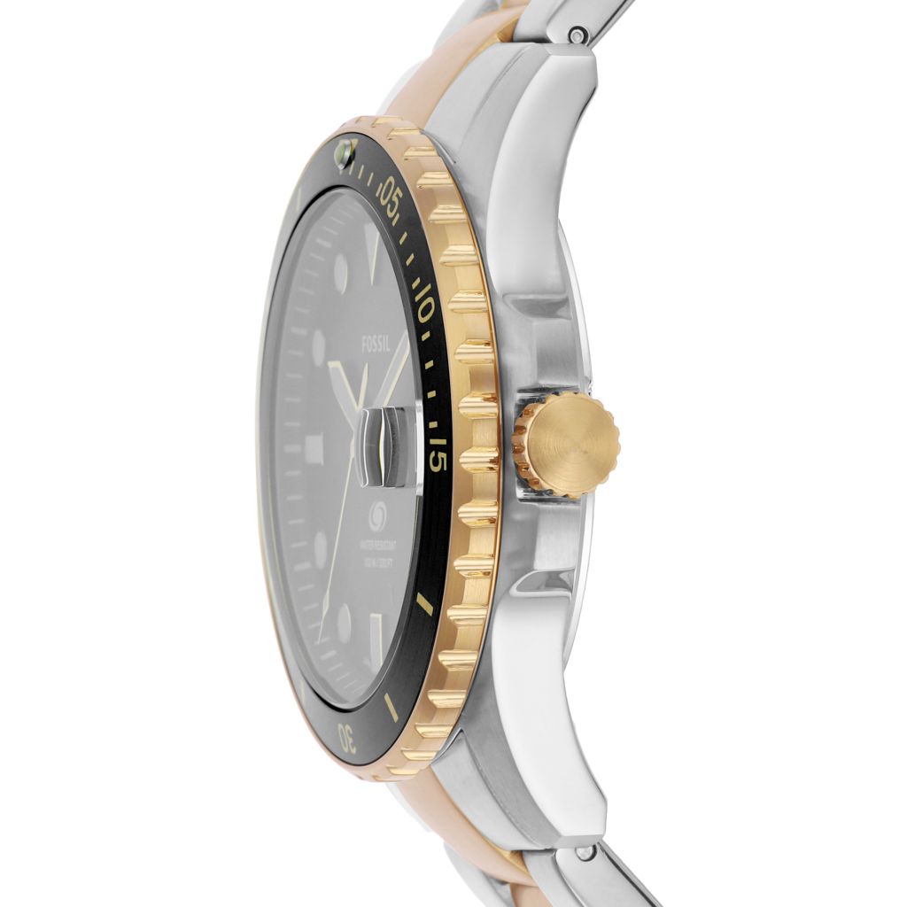 Đồng hồ nam Fossil Fossil Blue dây kim loại, mặt 42 MM, hai màu, FS5951