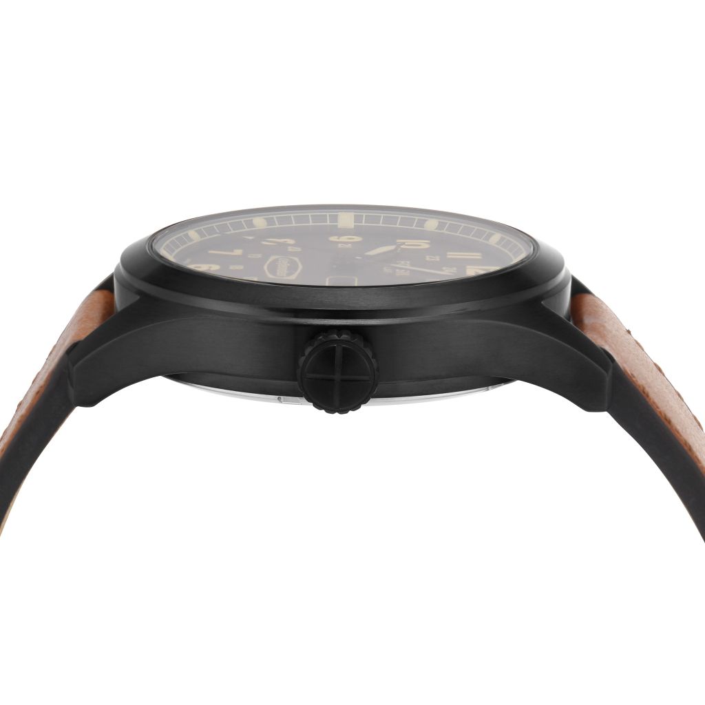 Đồng hồ nam Fossil Defender dây da, mặt 46 MM, màu nâu, FS5978