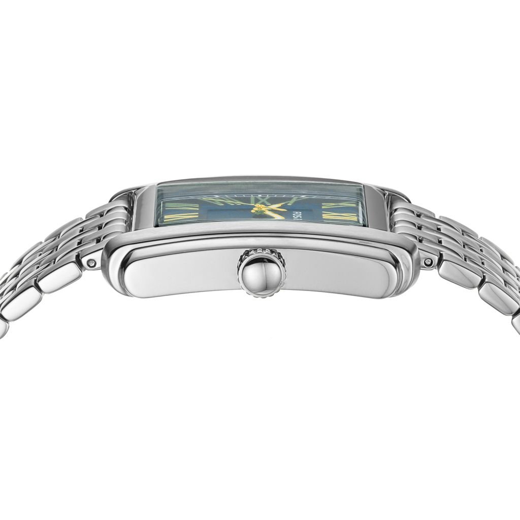 Đồng hồ nam Fossil CARRAWAY dây thép không gỉ FS6010 30MM - 2 màu bạc vàng