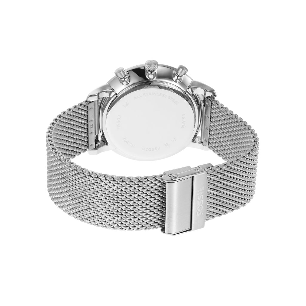 Đồng hồ nam Fossil NEUTRA FS6020SET, mặt Chronograph 44 MM - Set đồng hồ và vòng tay